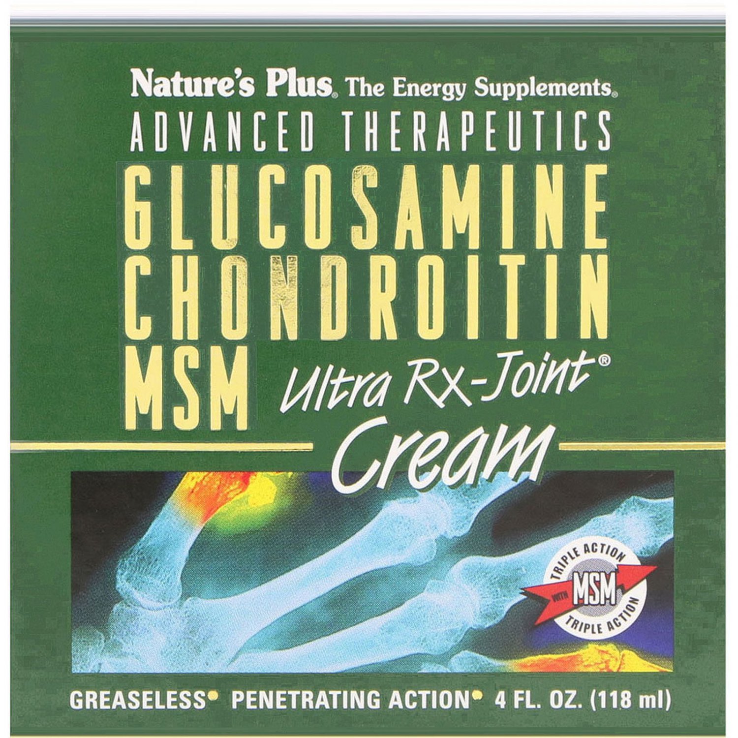 Nature's Plus, Advanced Therapeutics, Glucosamine MSM, Ultra RxJoint
