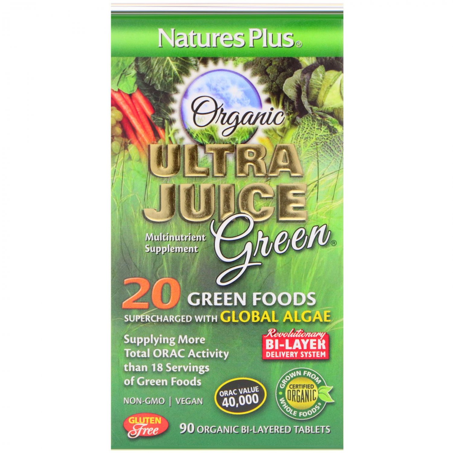 Green Supplement for Energy. Symbiotic Ultra Organica.