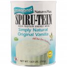 Nature's Plus, Spiru-Tein, High Protein Energy Meal,Original Vanilla, Unsweetened, 1.63 lbs (740 g)