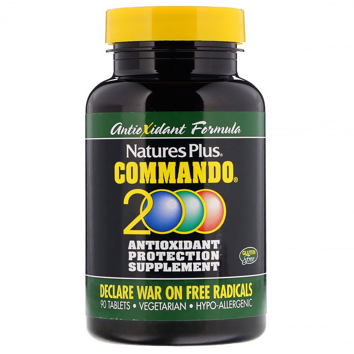 Nature's Plus, Commando 2000 Antioxidant Protection, 90 Tablets