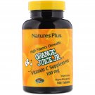 Nature's Plus, Orange Juice Jr., Vitamin C Supplement, 100 mg, 180 Tablets