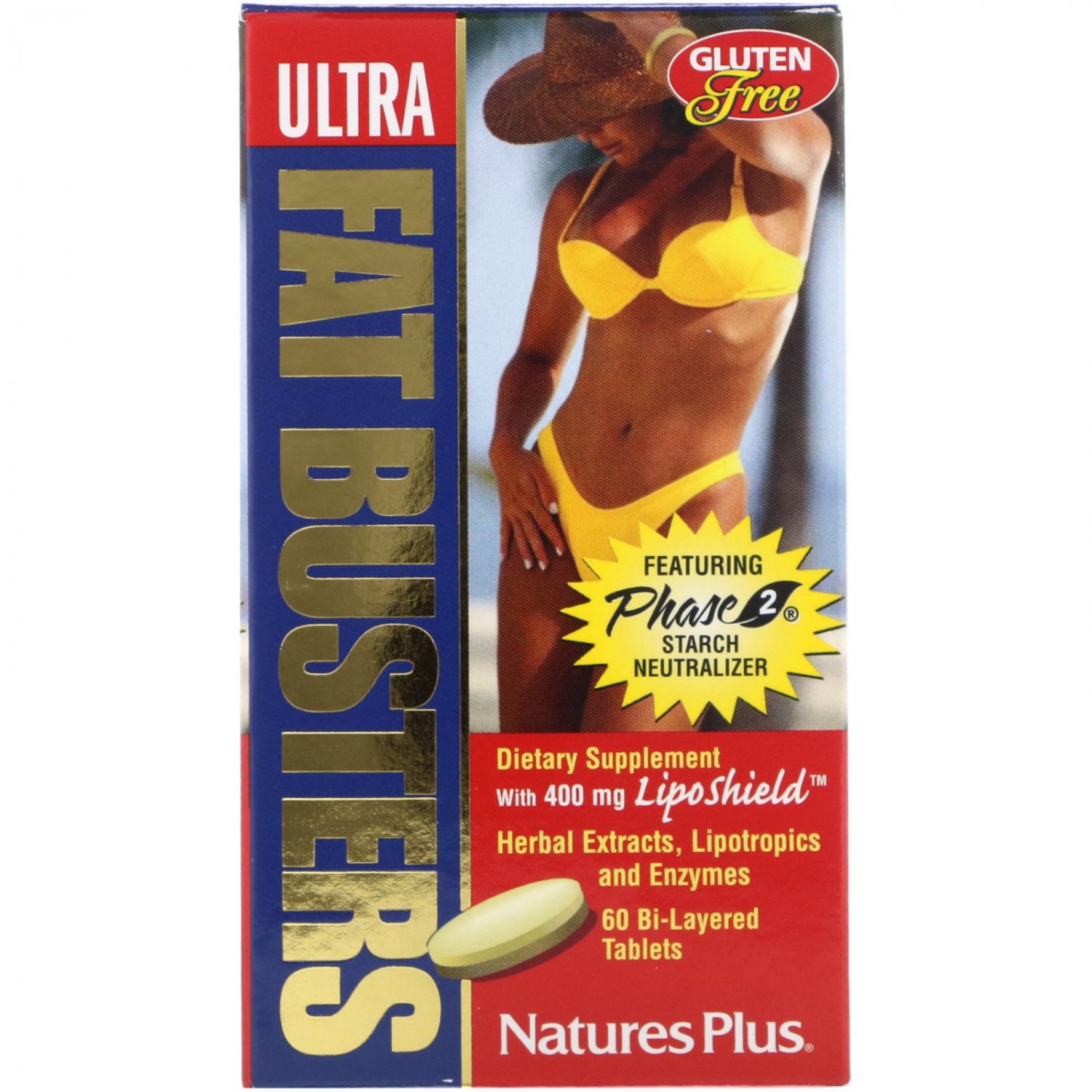 Nature's Plus, Ultra Fat Busters, 60 Bi-Layered Tablets