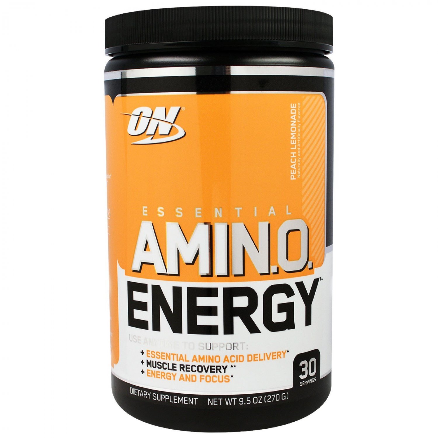 Optimum Nutrition, Essential Amin.O. Energy, Peach Lemonade, 9.5 oz (270 g)