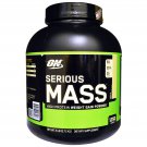 Optimum Nutrition, Serious Mass, High Protein Weight Gain Powder, Vanilla, 6 lbs (2.72 kg)