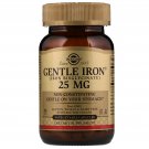 Solgar, Gentle Iron, 25 mg, 90 Veggie Caps