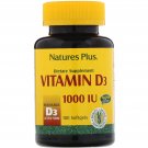 Nature's Plus, Vitamin D3, 1000 IU, 180 Softgels