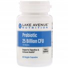 Lake Avenue Nutrition, Probiotics, 10 Strain Blend, 25 Billion CFU, 60 Veggie Capsules