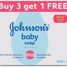 Johnson's Baby Soap 100g  Pack of 4