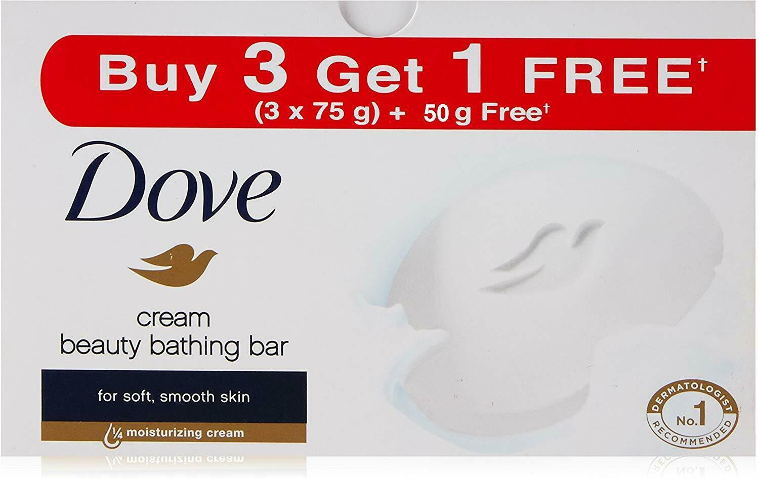 dove cream beauty bathing bar 75 g