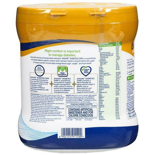 Ensure Sugar Free Adult Nutrition Health Drink* 400g Vanilla