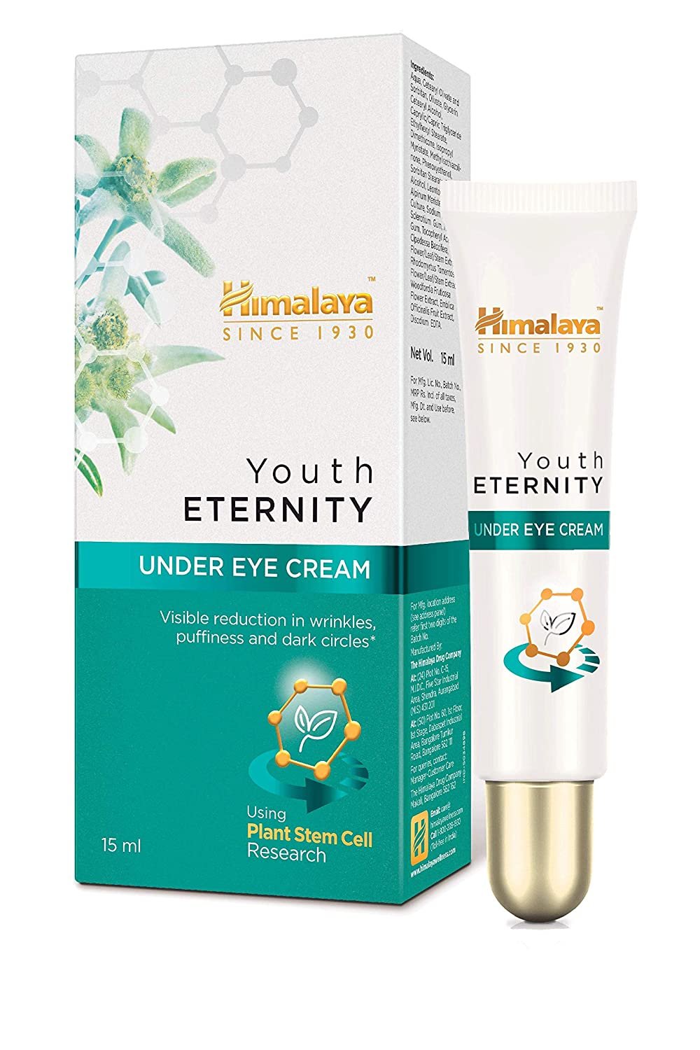 Himalaya Youth Eternity Under Eye Cream 15ml eye pigmentation and dark