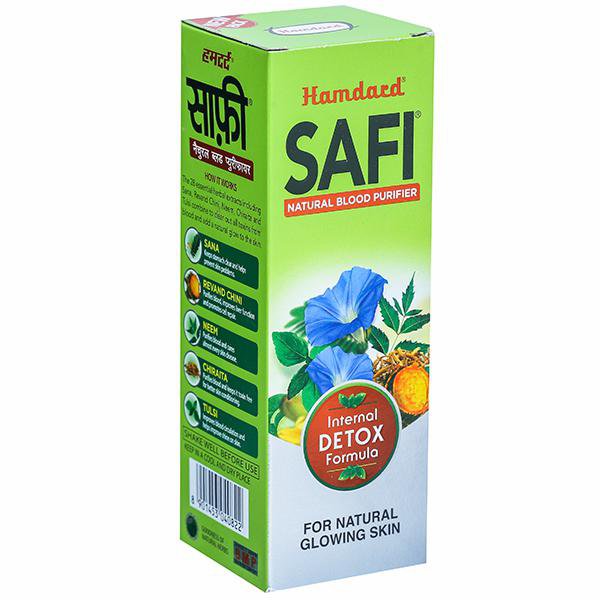 Hamdard Safi Blood Purifier Syrup 100ml enhancing The Blood Circulation