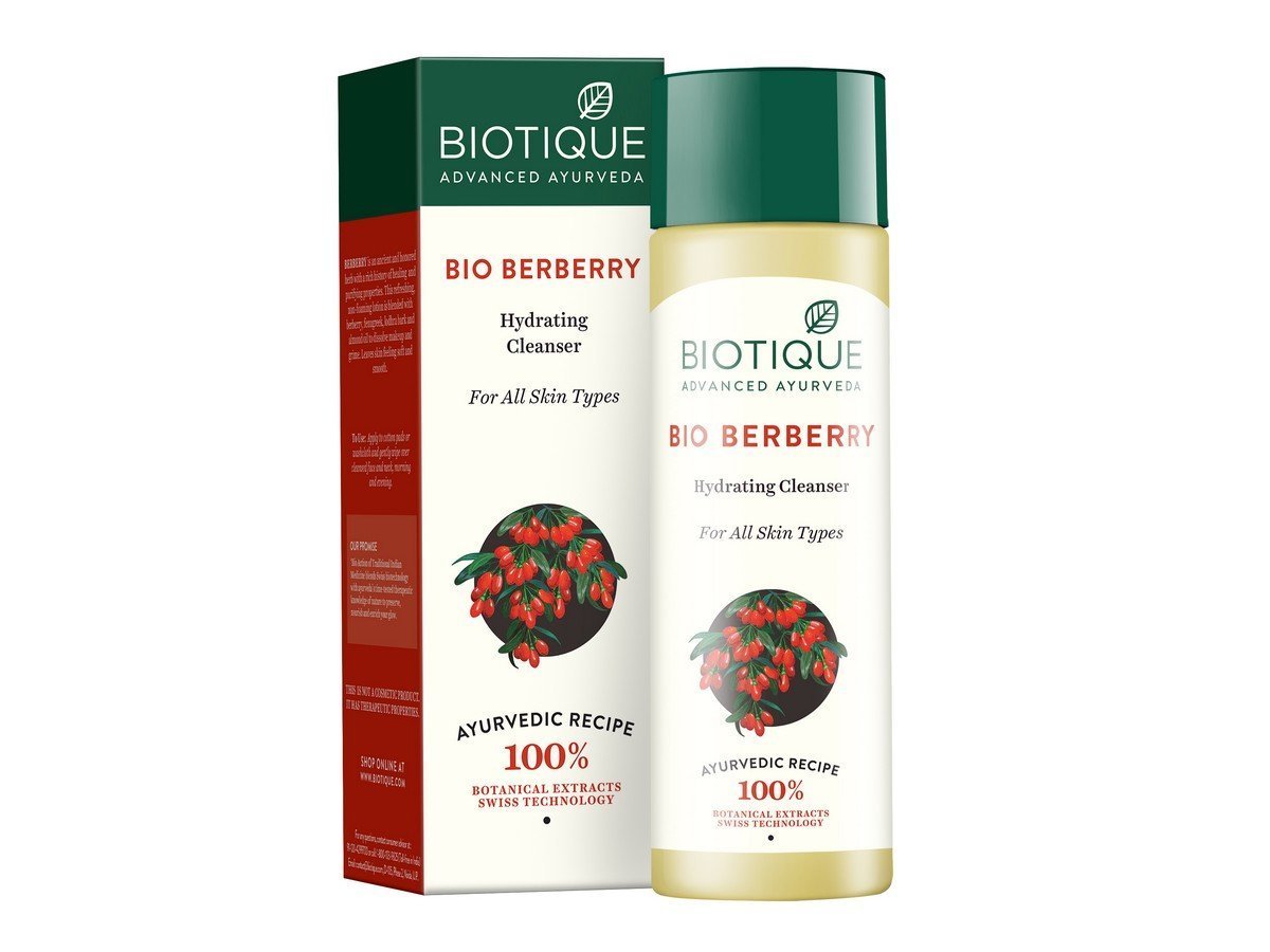 Biotique Bio Berberry Hydrating Cleanser For All Skin Types, 120ML