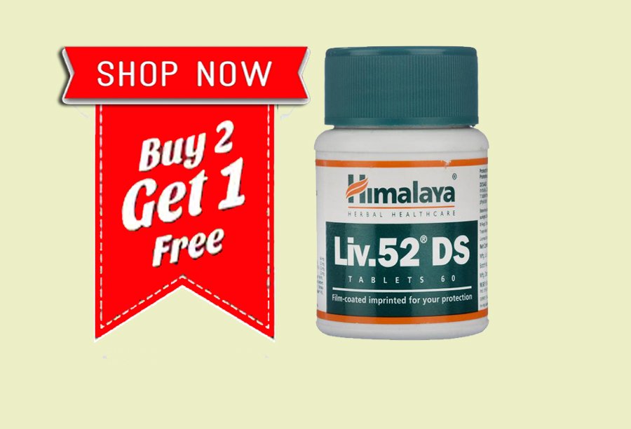 Himalaya Herbals LIV 52 DS Liver Disorder Disease 60 Tablets,Buy 2 Get ...