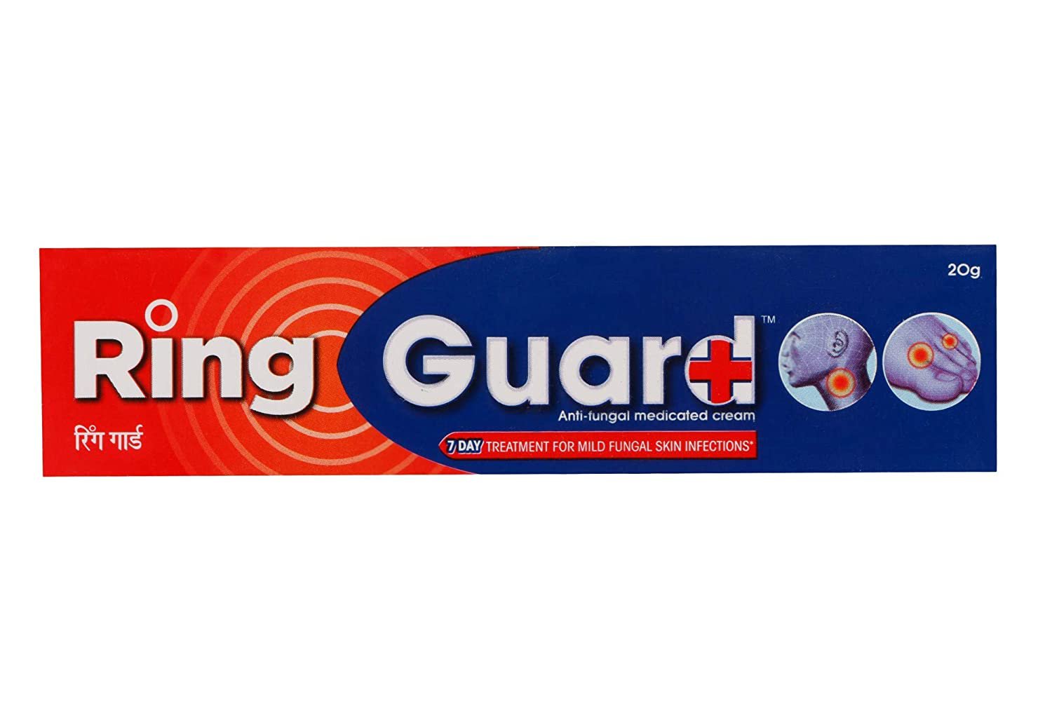 Ring Guard Cream 20gm Pack of 3, Treat Jock Itch, Antifungal