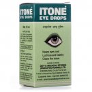 Ayurvedic Itone Eye Drop 10 ml Pack of 3, Relaxes and Cools tired and Dry eyes