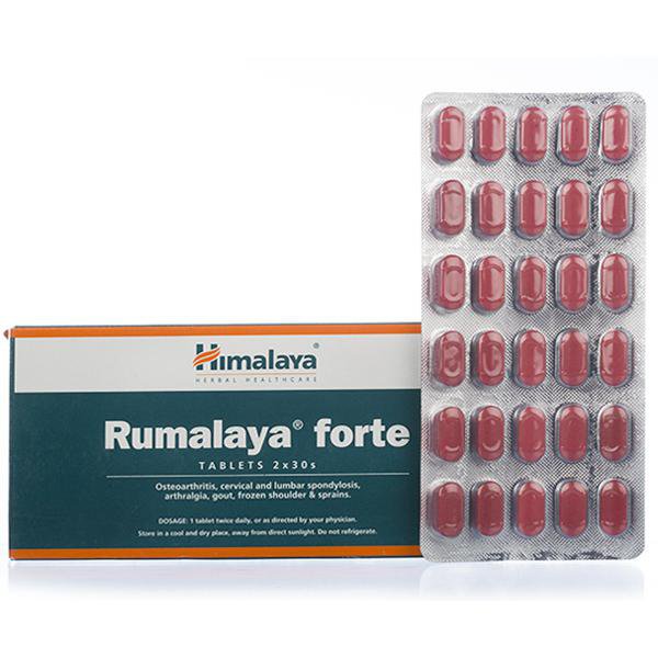 Himalaya Rumalaya Forte Tablet 2X30s Pack of 3 With DHL Express Shipping