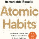 Atomic Habits: The life-changing million copy bestseller – 30 October 2018