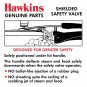 3 Pieces Hawkins SV1 / B10-10 Pressure Cooker Safety Valve, For 1.5 to 14 Liter