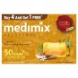 Medimix Ayurvedic Sandal Soap, Pack of 5, 125gm Each Bathing Bar