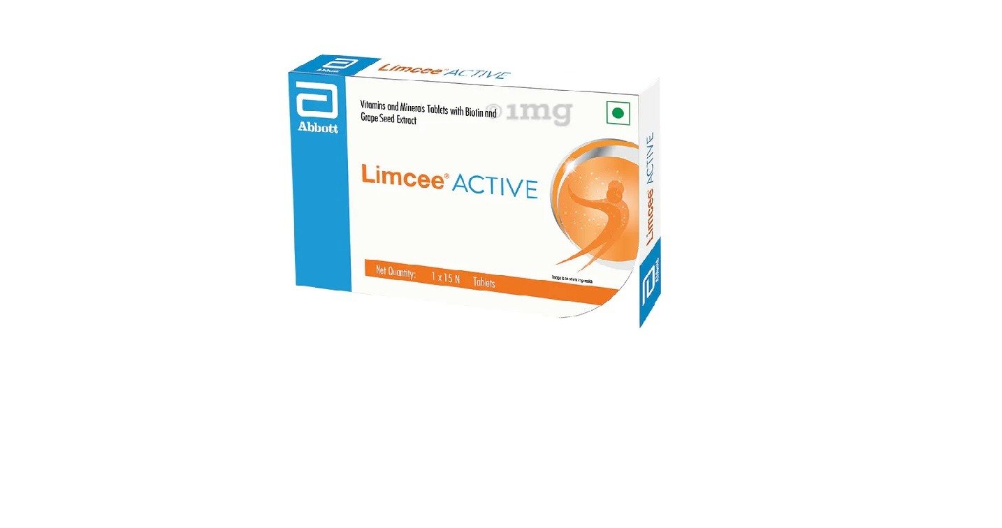 Abbott Limcee Active Multivitamin Tablet, 150 Tablets, With Vitamin C, A, D