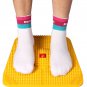 Acupressure Mat Yellow, Back and Neck Pain Relief and Muscle Relaxation Massage