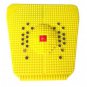 Acupressure Mat Yellow, Back and Neck Pain Relief and Muscle Relaxation Massage