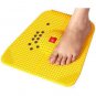 Acupressure Mat Yellow, Back and Neck Pain Relief and Muscle Relaxation Massage