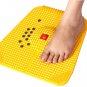 Acupressure Mat Yellow, Back and Neck Pain Relief and Muscle Relaxation Massage
