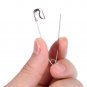 Durable Strong Metal Brooch Nickle Plated Safety Pins, Large 4no Size, 70 Pieces