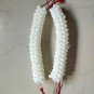 Artificial Jasmine Plastic Flower Gajra Bun For Women Hair Set of 2, White Color