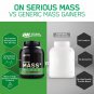 Serious Mass High Protein High Calorie Weight Gainer Powder 1kg Chocolate Flavor