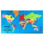 Mapology World with Flags & Capitals, with Country Shaped Pieces, Age 5 Years