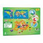 Mapology World with Flags & Capitals, with Country Shaped Pieces, Age 5 Years
