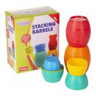 Giggles Stacking Barrels, Multicolor stacking Blocks,12 months+ Preschool Toys Giggles Stacking Barrels, Multicolor stacking Blocks,12 months+ Preschool Toys