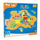 Mapology Europe Map Puzzle With Capitals, Educational Toy For Age 5 Years+
