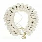 Artificial White Women Garland Mogra Flower Gajra Hair Bun Accessory Pack of 2