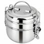 Stainless Steel Strong 2 Layer Leak-Proof Eco-Friendly Food-Container Lunch Box