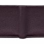 Men's RFID Blocking Brown/Sand Bicolor Bifold Center Flap Leather Wallet