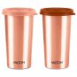 Milton Copper Drinking Water Tumbler with Lid 480ml Each Set of 2 Color May Vary