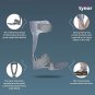 Tynor AFO Drop Foot Brace Ankle Orthosis Splint with Liner Orthosis Leaf Spring