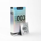 Okamoto Platinum 0.03 mm Thinnest Condoms for Almost Invisible Feel, 10 Counts