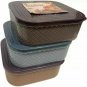 Strong Plastic Masala Box, 7 Compartments with Spoon, Spice Boxes for Kitchen