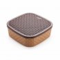 Strong Plastic Masala Box, 7 Compartments with Spoon, Spice Boxes for Kitchen