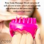 Ross Hair Scalp Massager Shampoo Brush 1pc Soft Silicone Bristles Assorted Color