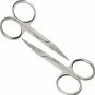 Eyebrow & Mustache Hair Trimming Stainless Steel Scissors Pack of 2, For Unisex