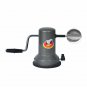 Anjali Sleek Stainless Steel Vacuum Base Coconut Scrapper, Hand driven, Black