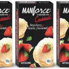 Manforce Strawberry And Vanilla Flavoured Dotted-Ring Cocktail Condom 30 Count Manforce Strawberry And Vanilla Flavoured Dotted-Ring Cocktail Condom 30 Count