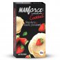 Manforce Strawberry And Vanilla Flavoured Dotted-Ring Cocktail Condom 30 Count