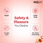Manforce Strawberry And Vanilla Flavoured Dotted-Ring Cocktail Condom 30 Count
